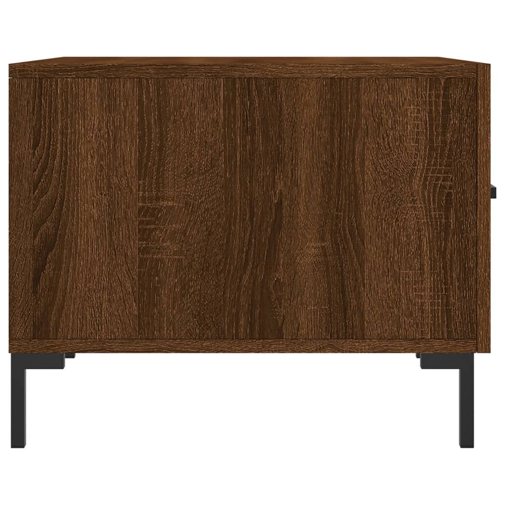 Couchtisch Braun Eichen-Optik 50x50x40 cm Holzwerkstoff