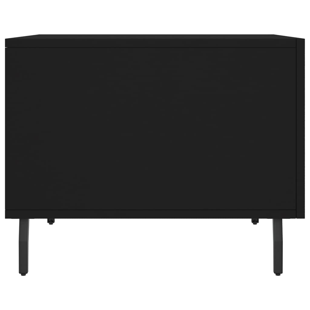 Couchtische 2 Stk. Schwarz 50x50x40 cm Holzwerkstoff