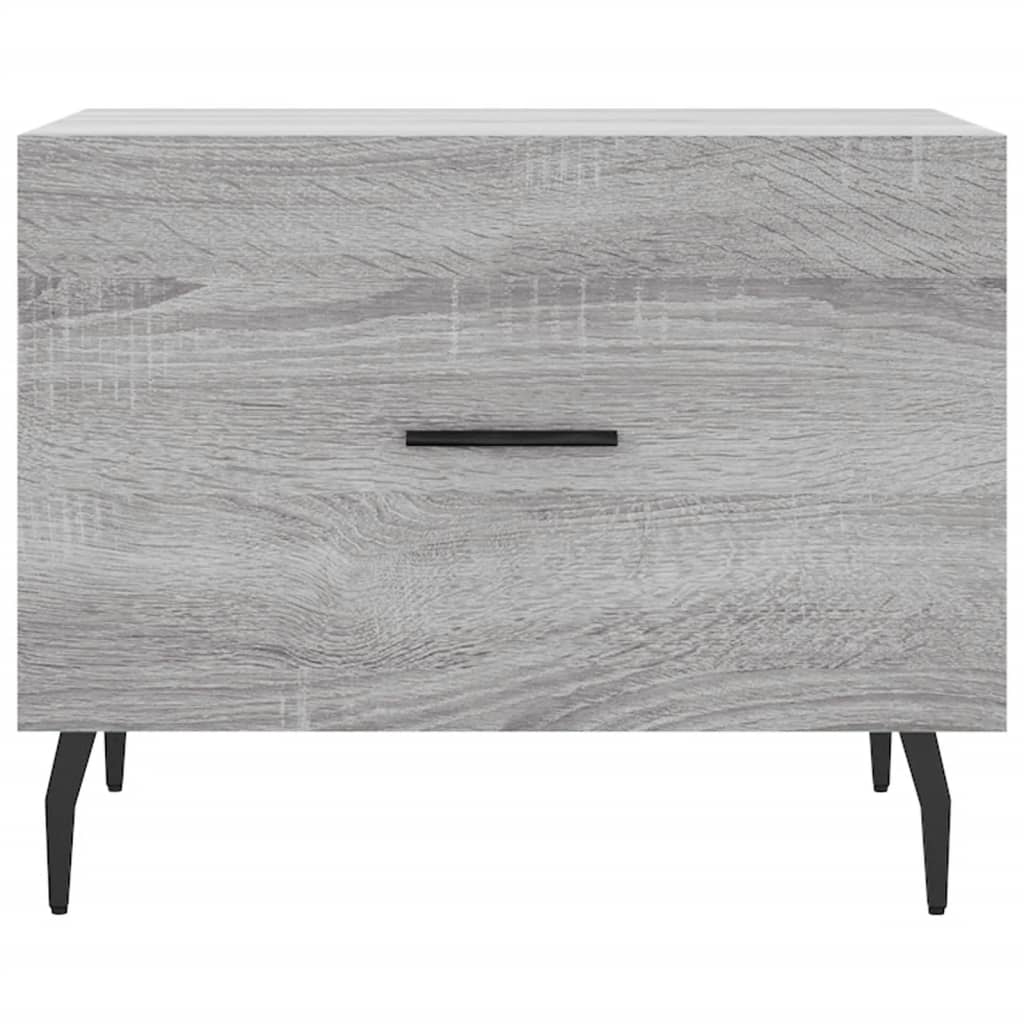 Couchtische 2 Stk. Grau Sonoma 50x50x40 cm Holzwerkstoff