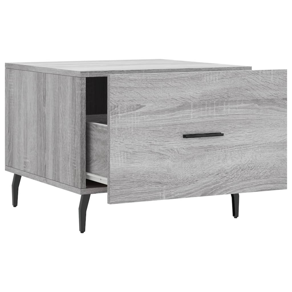 Couchtische 2 Stk. Grau Sonoma 50x50x40 cm Holzwerkstoff