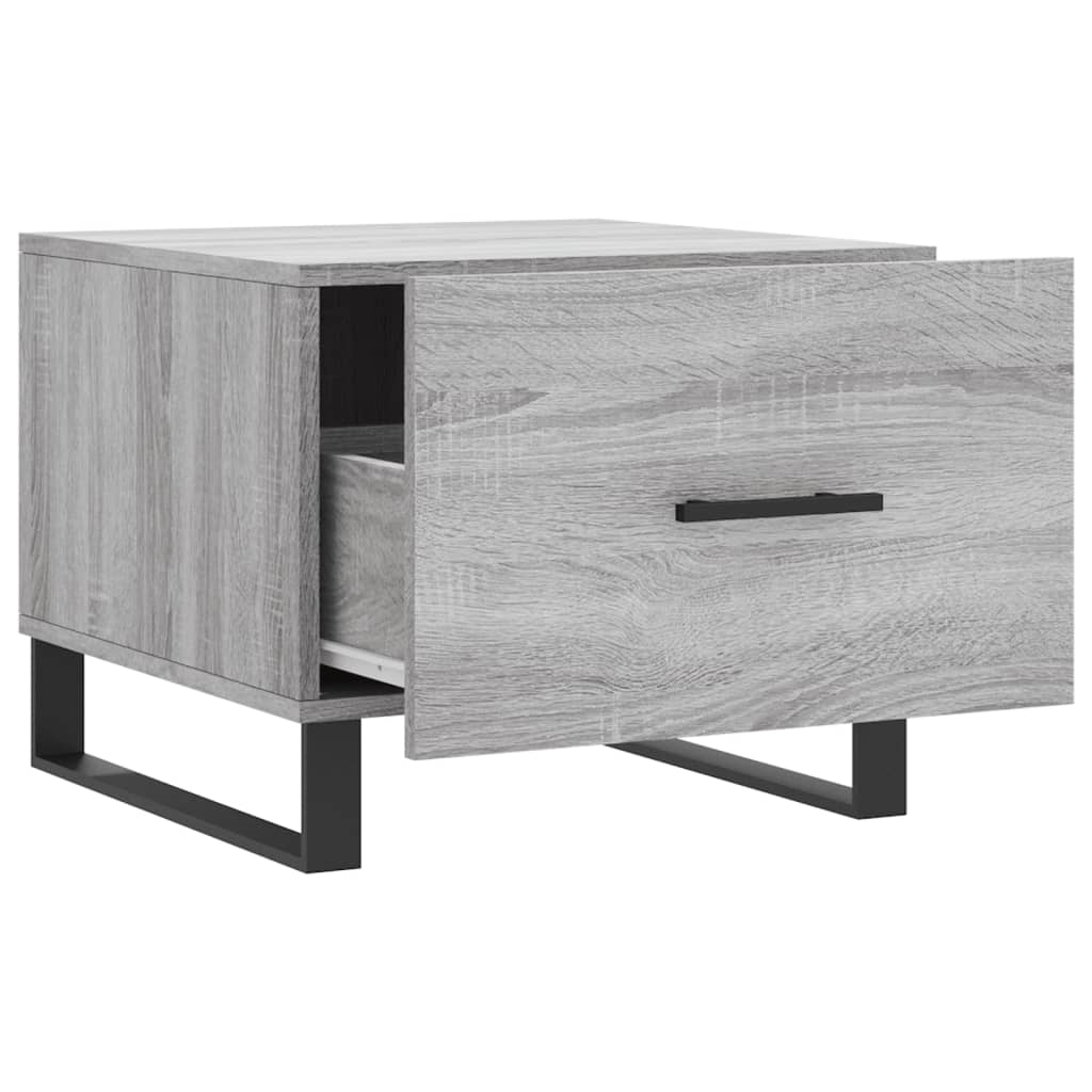 Couchtische 2 Stk. Grau Sonoma 50x50x40 cm Holzwerkstoff