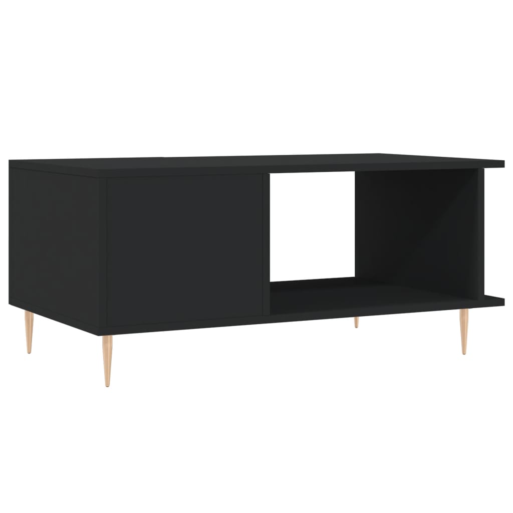 Couchtisch Schwarz 90x50x40 cm Holzwerkstoff