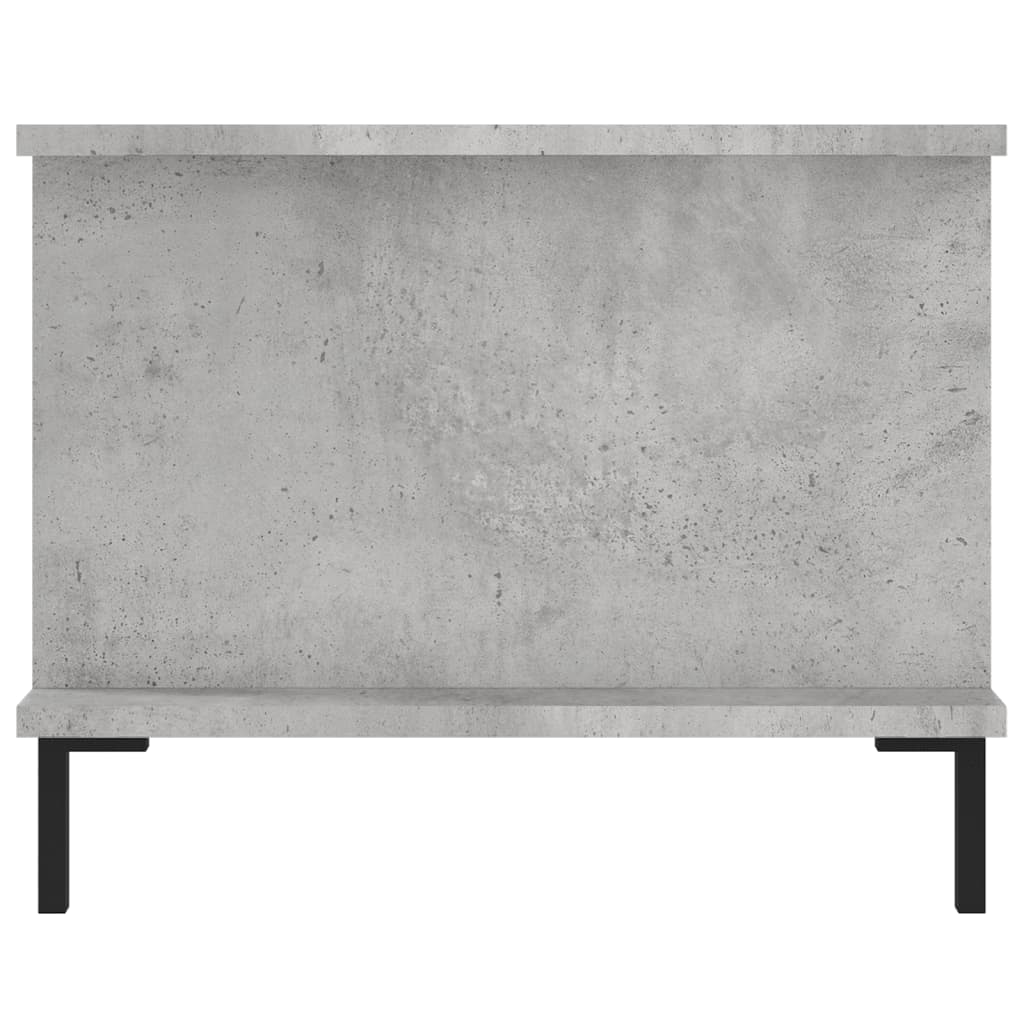 Couchtisch Betongrau 90x50x40 cm Holzwerkstoff