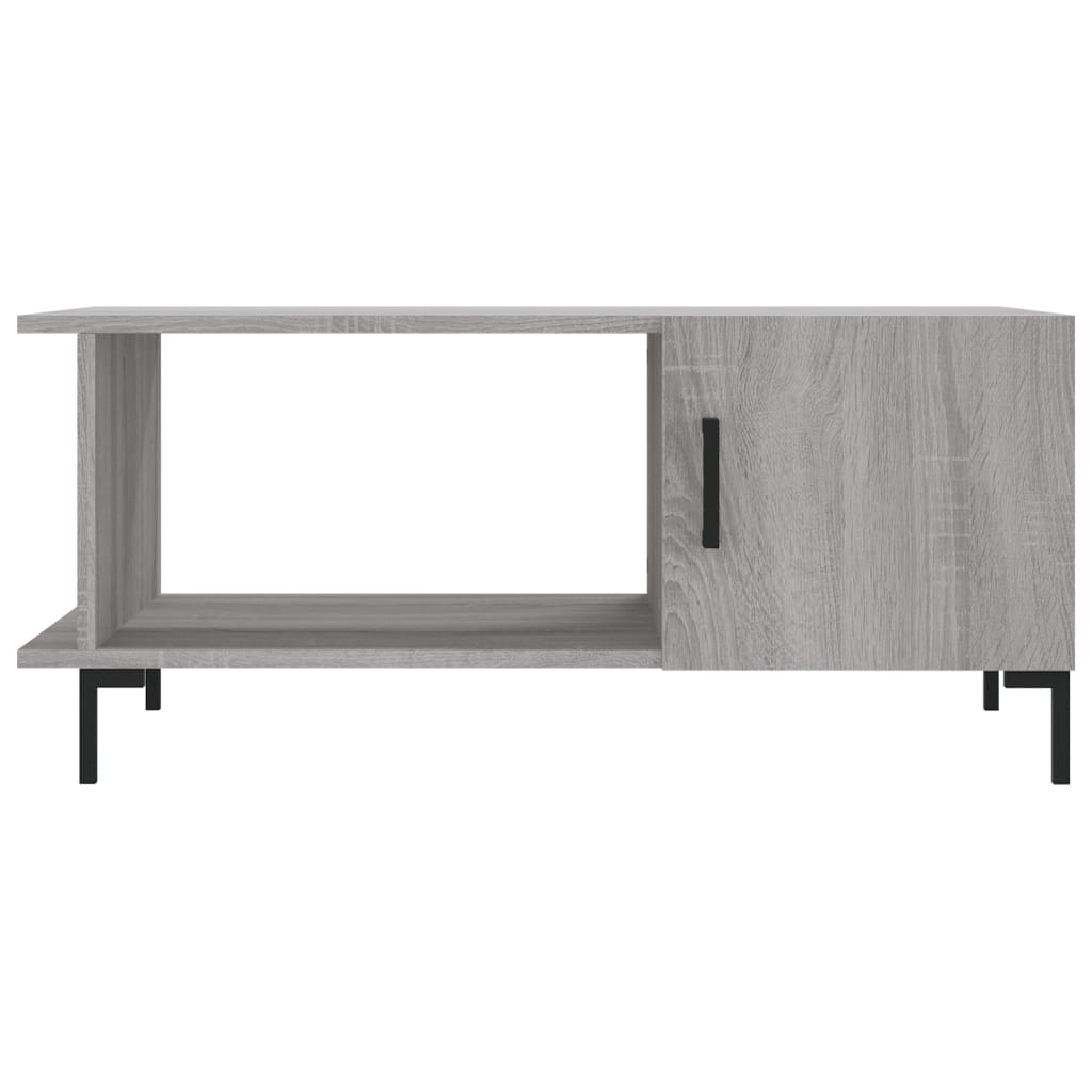 Couchtisch Grau Sonoma 90x50x40 cm Holzwerkstoff