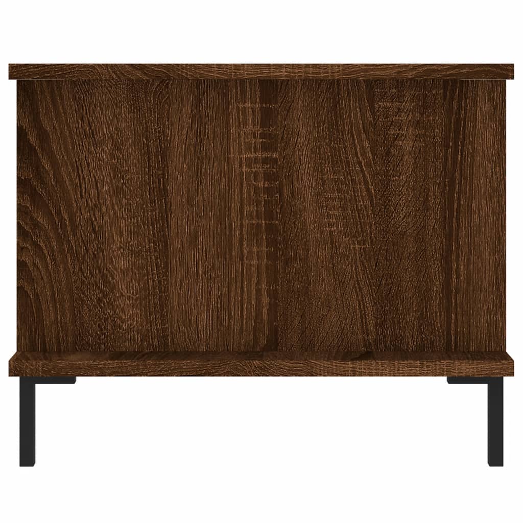 Couchtisch Braun Eichen-Optik 90x50x40 cm Holzwerkstoff