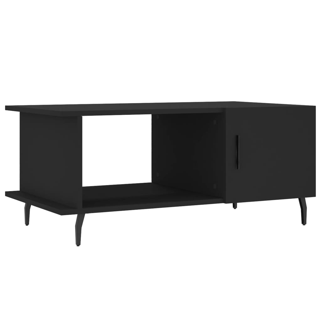 Couchtisch Schwarz 90x50x40 cm Holzwerkstoff