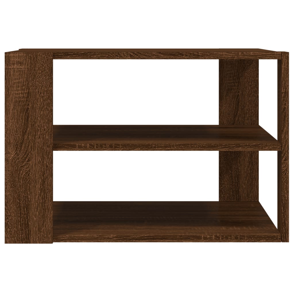 Couchtisch Braun Eichen-Optik 59,5x59,5x40 cm Holzwerkstoff