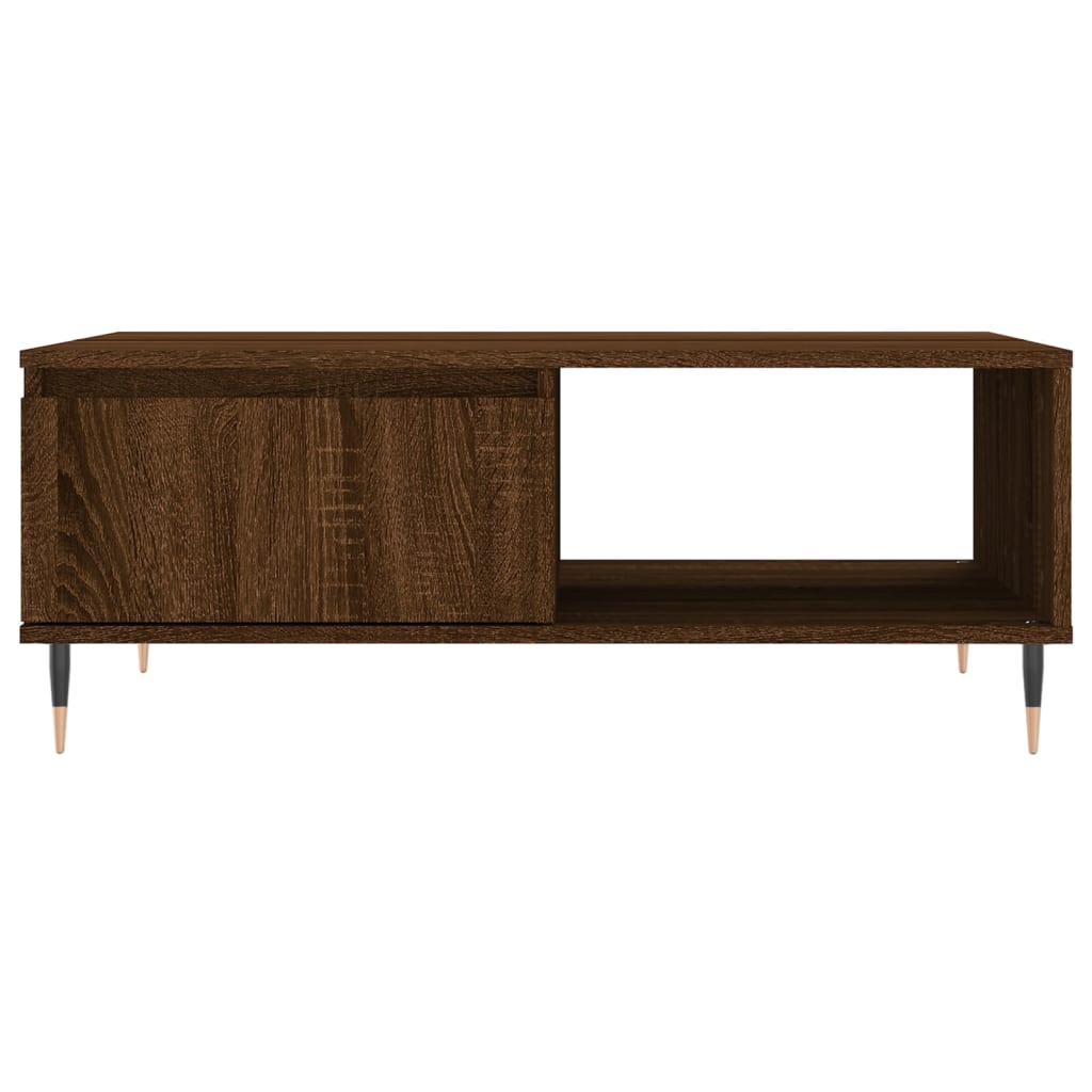 Couchtisch Braun Eichen-Optik 90x60x35 cm Holzwerkstoff