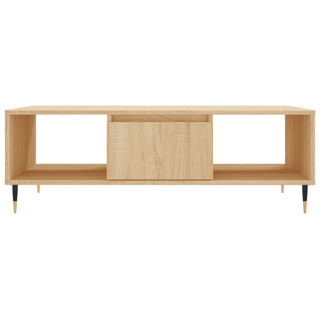 Couchtisch Sonoma-Eiche 104x60x35 cm Holzwerkstoff