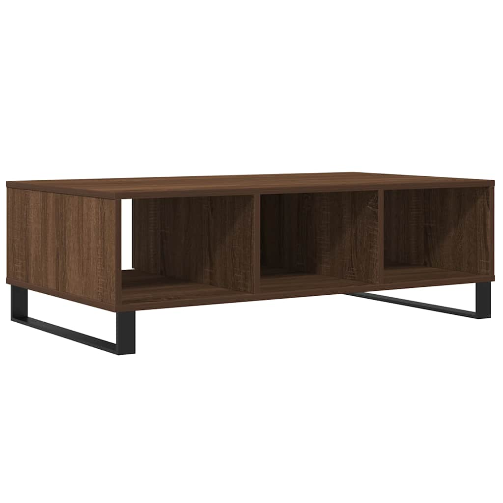 Couchtisch Braun Eichen-Optik 104x60x35 cm Holzwerkstoff