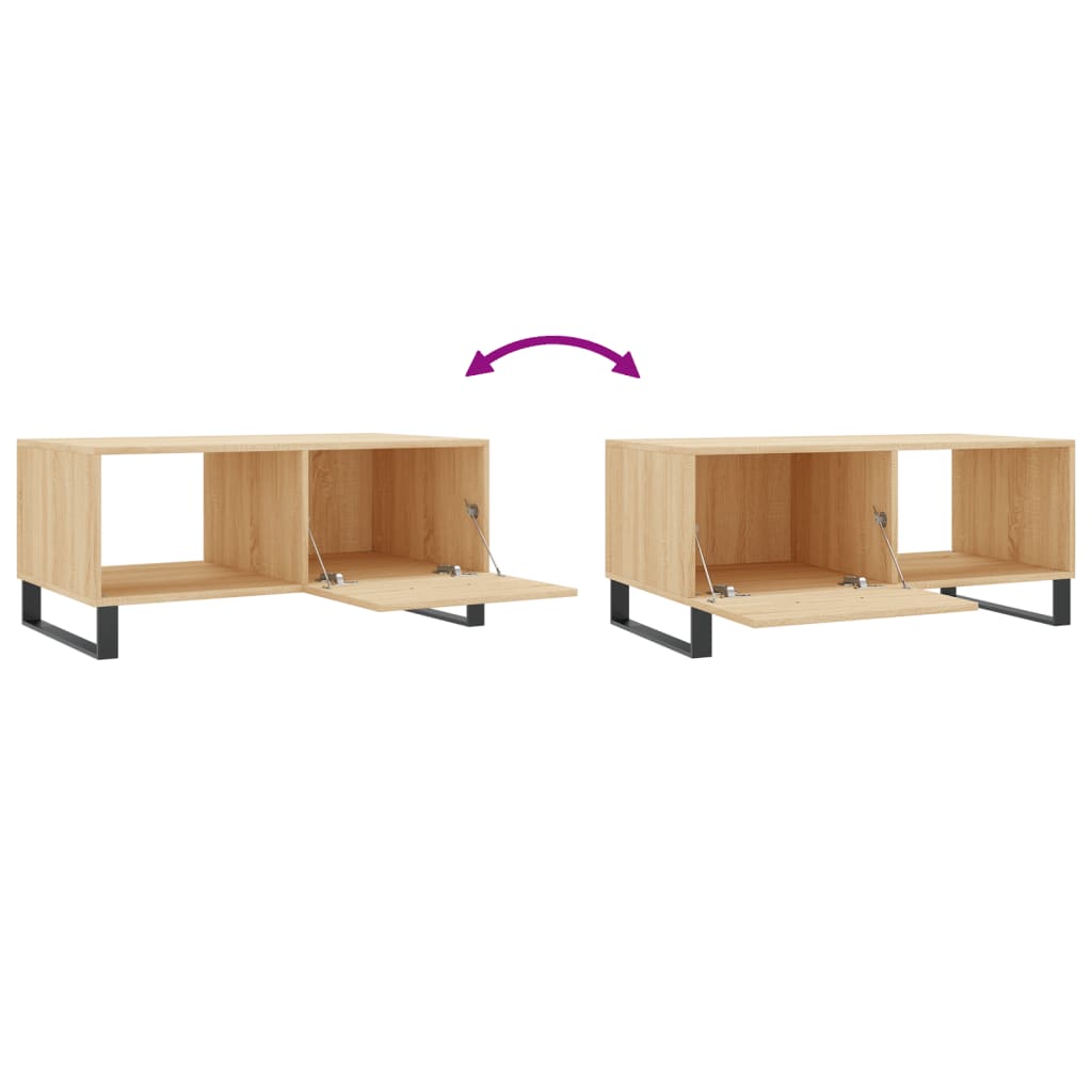 Couchtisch Sonoma-Eiche 90x50x40 cm Holzwerkstoff