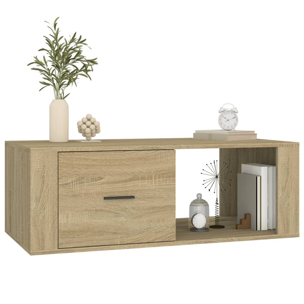 Couchtisch Sonoma-Eiche 100x50,5x35 cm Holzwerkstoff