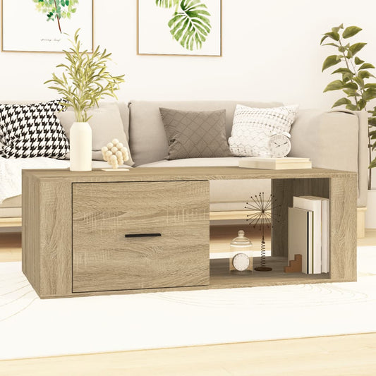 Couchtisch Sonoma-Eiche 100x50,5x35 cm Holzwerkstoff