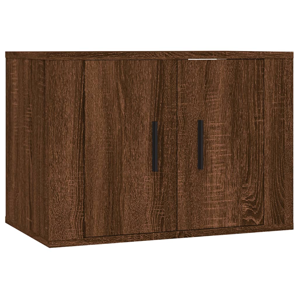 TV-Wandschrank Braun Eichen-Optik 57x34,5x40 cm