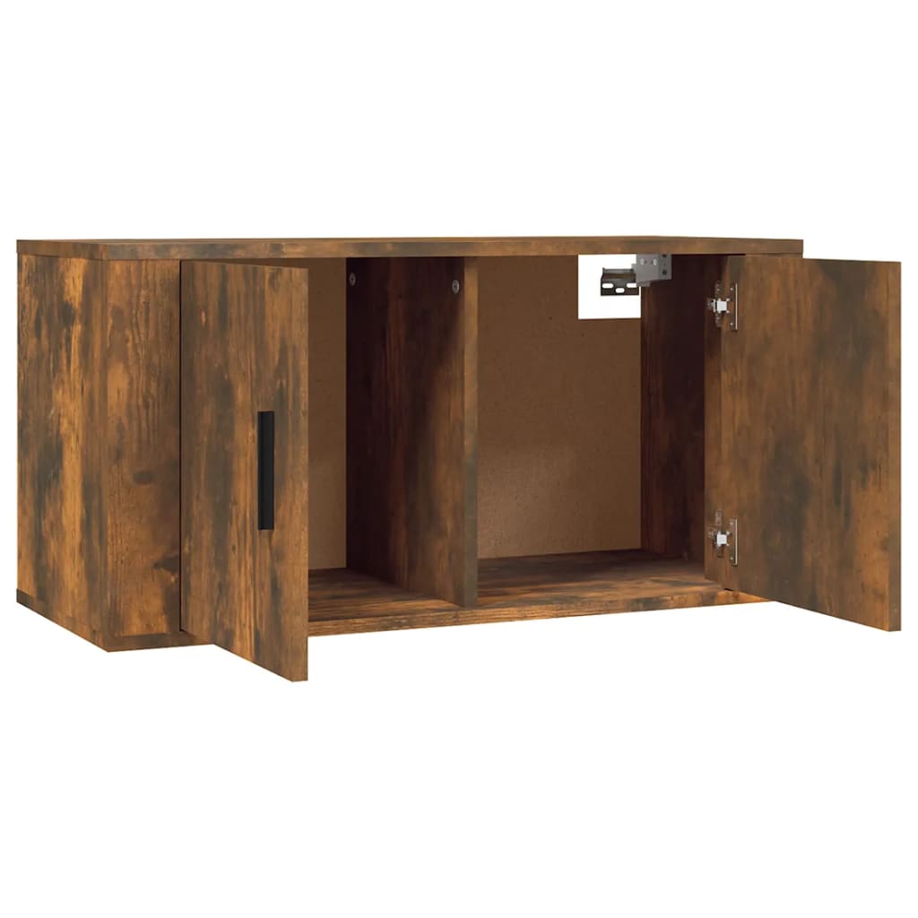 TV-Wandschrank Räuchereiche 80x34,5x40 cm