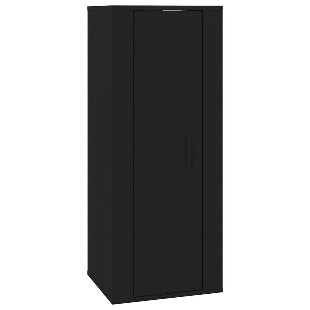 TV-Wandschrank Schwarz 40x34,5x100 cm