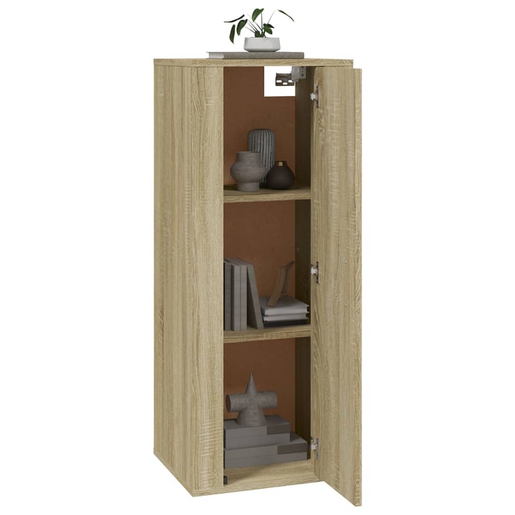 TV-Wandschrank Sonoma-Eiche 40x34,5x100 cm