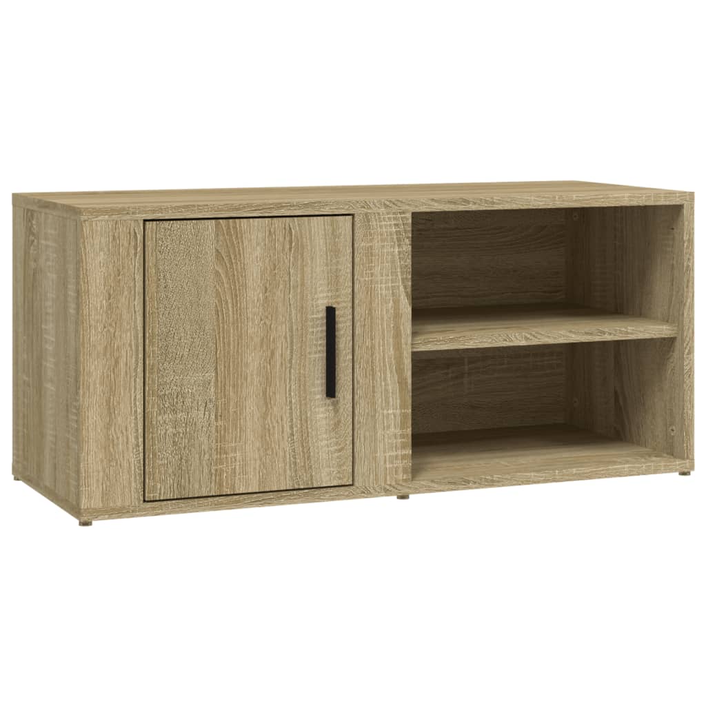 TV-Schränke 2 Stk. Sonoma-Eiche 80x31,5x36 cm Holzwerkstoff