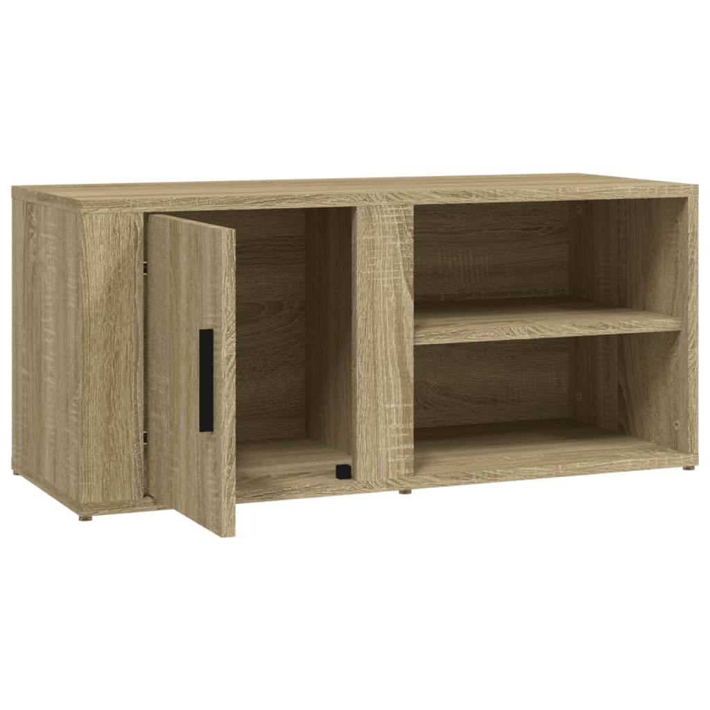 TV-Schränke 2 Stk. Sonoma-Eiche 80x31,5x36 cm Holzwerkstoff