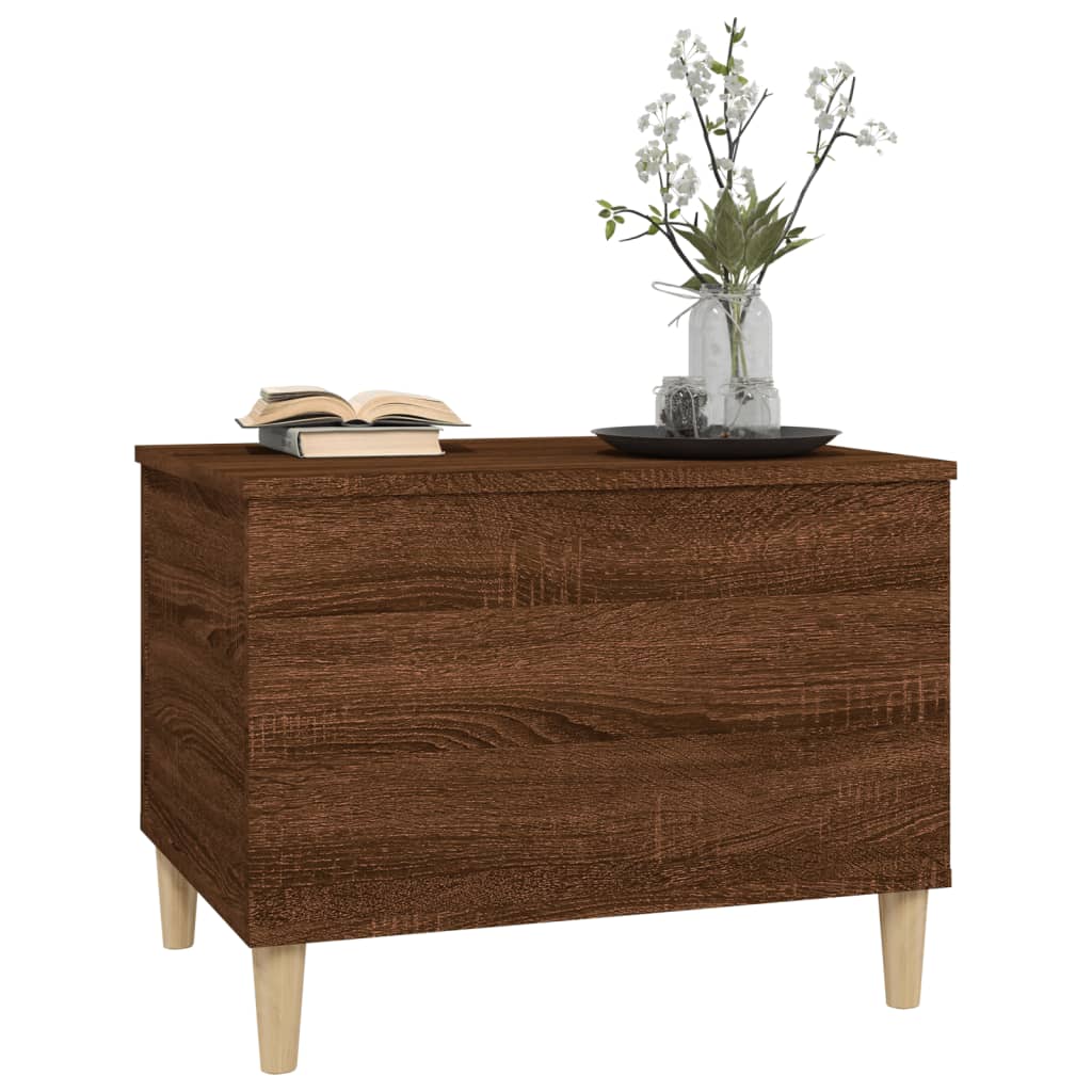 Couchtisch Braun Eichen-Optik 60x44,5x45 cm Holzwerkstoff