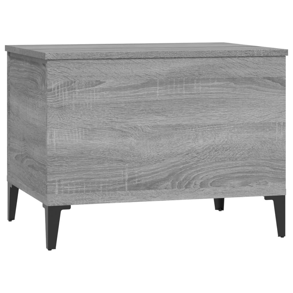 Couchtisch Grau Sonoma 60x44,5x45 cm Holzwerkstoff