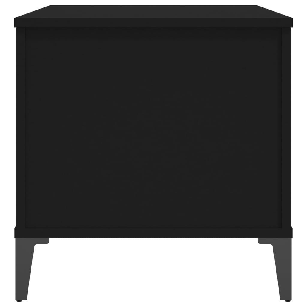 Couchtisch Schwarz 90x44,5x45 cm Holzwerkstoff