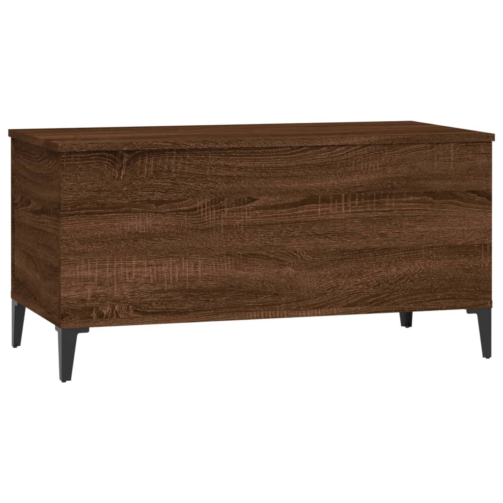 Couchtisch Braun Eichen-Optik 90x44,5x45 cm Holzwerkstoff