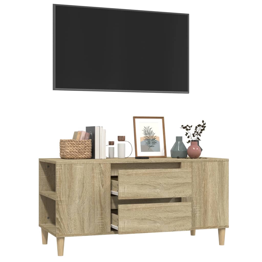 TV-Schrank Sonoma-Eiche 102x44,5x50 cm Holzwerkstoff