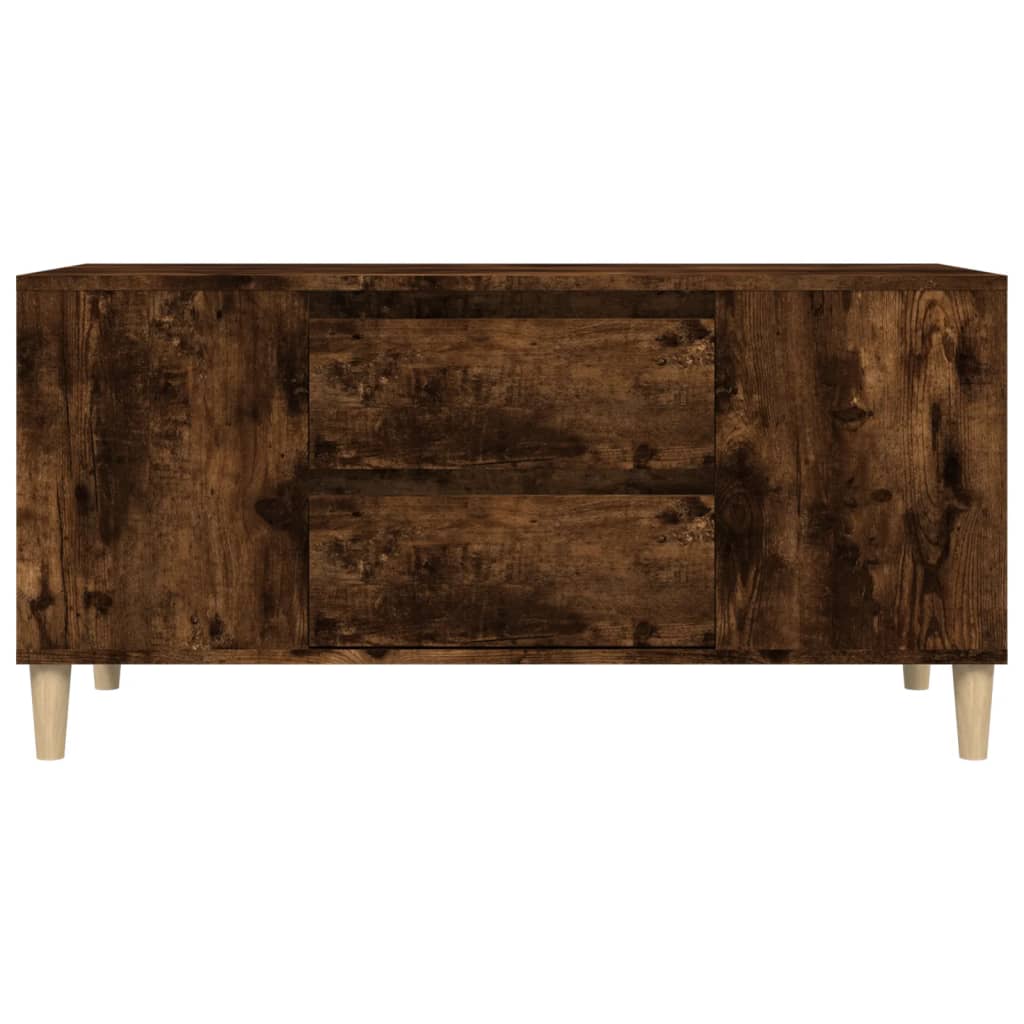 TV-Schrank Räuchereiche 102x44,5x50 cm Holzwerkstoff