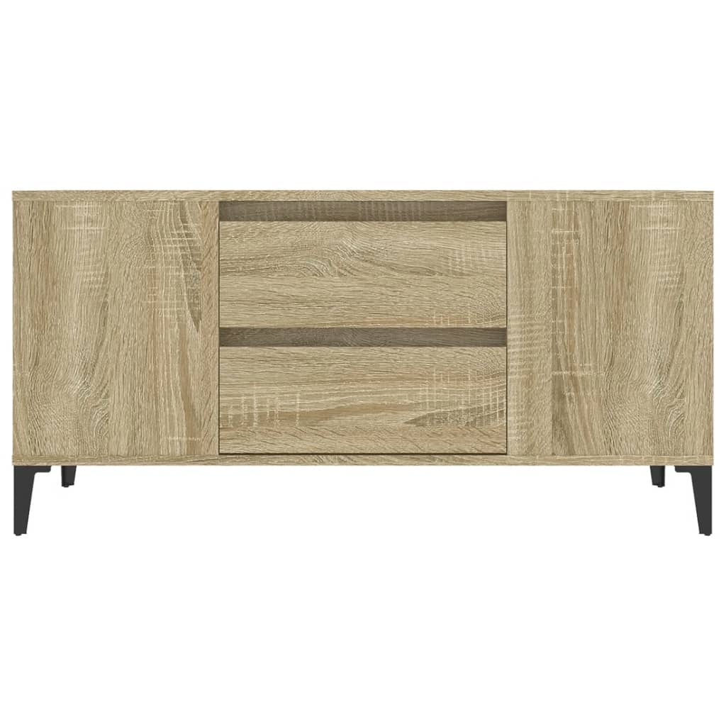 TV-Schrank Sonoma-Eiche 102x44,5x50 cm Holzwerkstoff