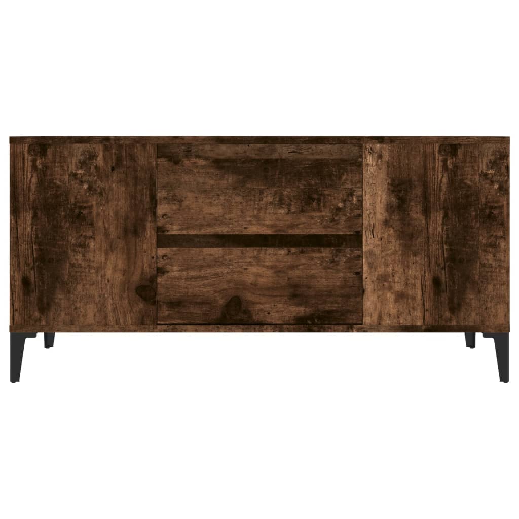 TV-Schrank Räuchereiche 102x44,5x50 cm Holzwerkstoff