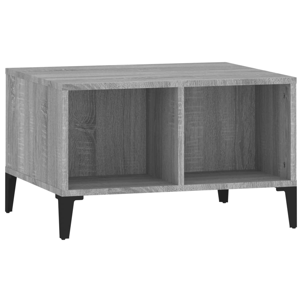 Couchtisch Grau Sonoma 60x50x36,5 cm Holzwerkstoff