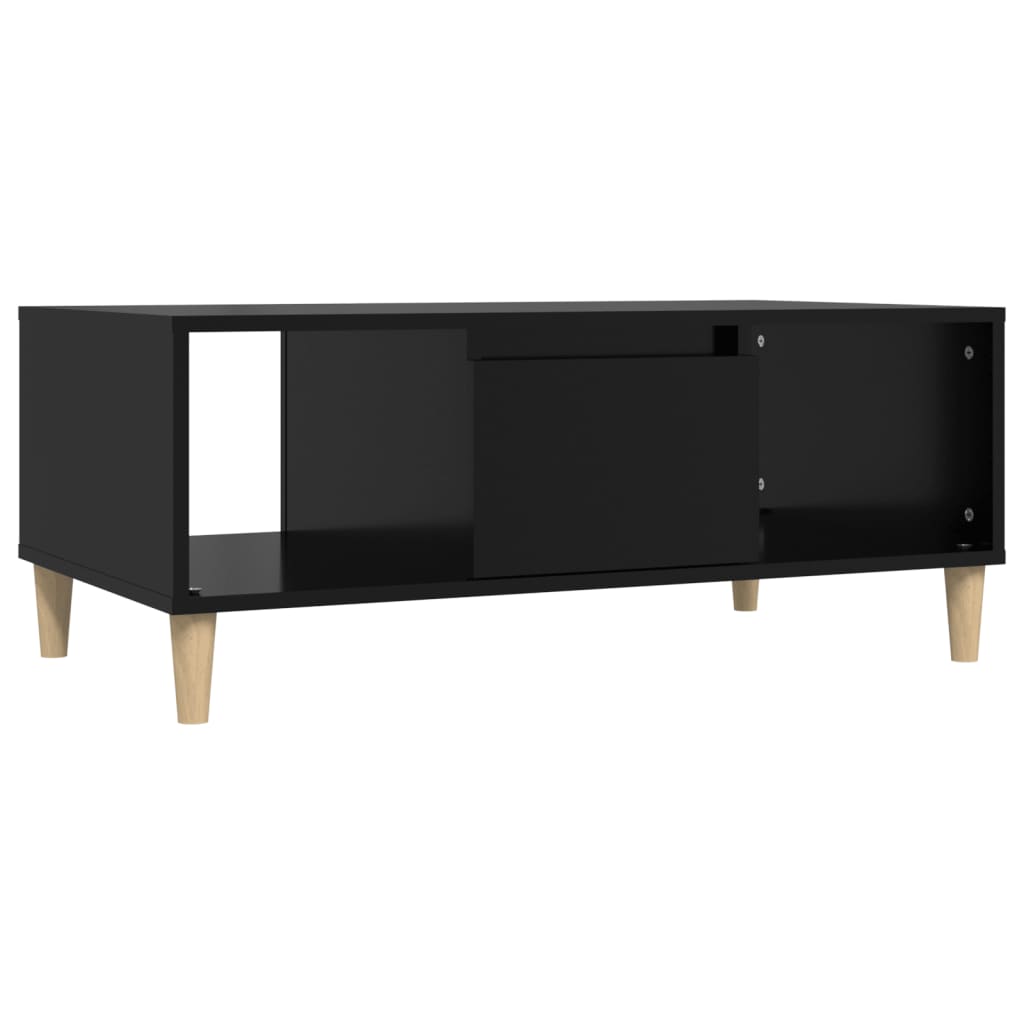 Couchtisch Schwarz 90x50x36,5 cm Holzwerkstoff