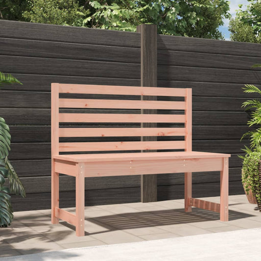 Gartenbank 109 cm Massivholz Douglasie