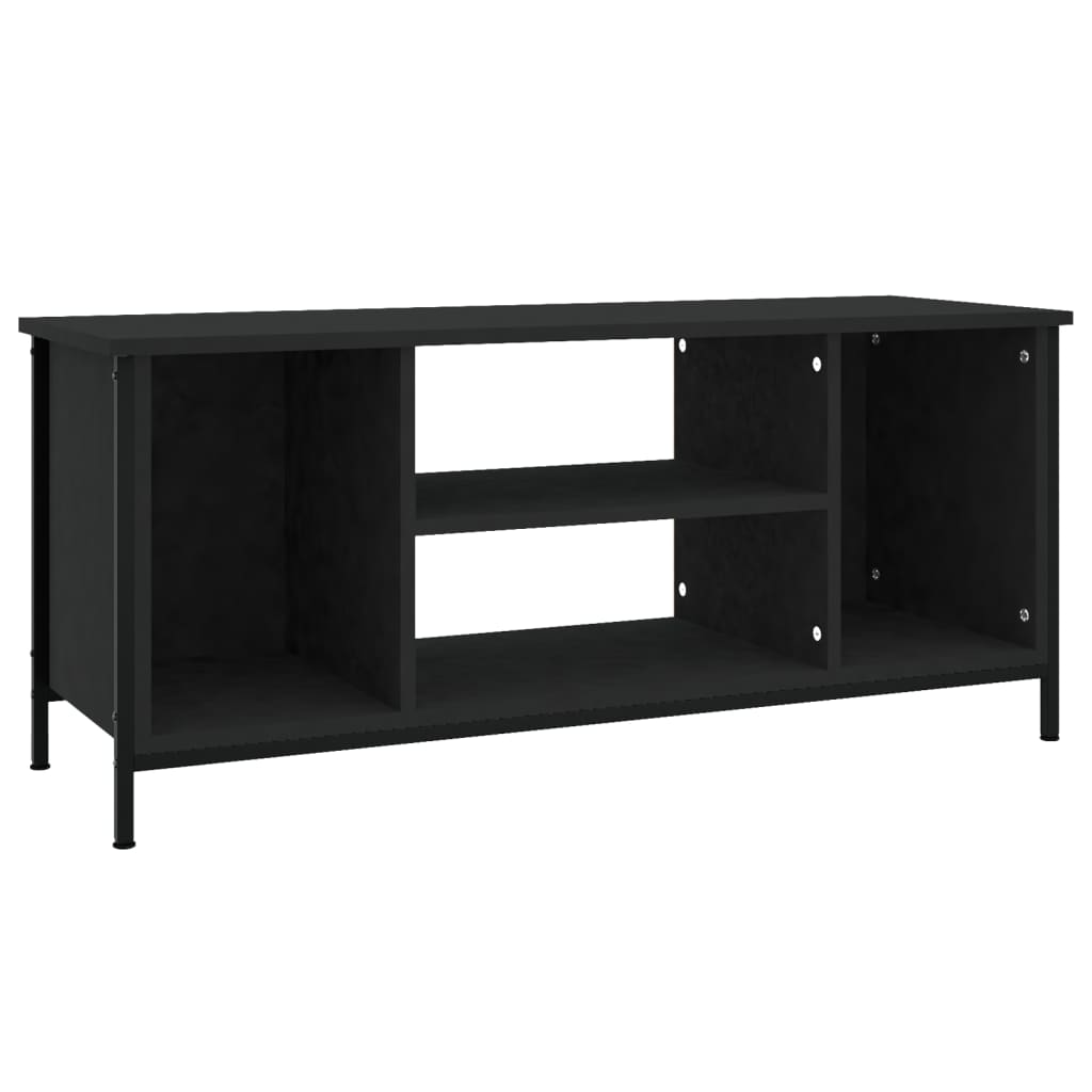 TV-Schrank Schwarz 102x35x45 cm Holzwerkstoff