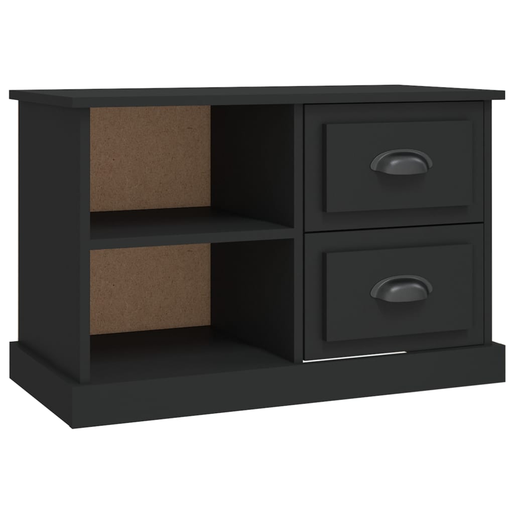 TV-Schrank Schwarz 73x35,5x47,5 cm Holzwerkstoff