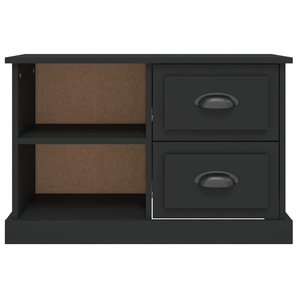 TV-Schrank Schwarz 73x35,5x47,5 cm Holzwerkstoff