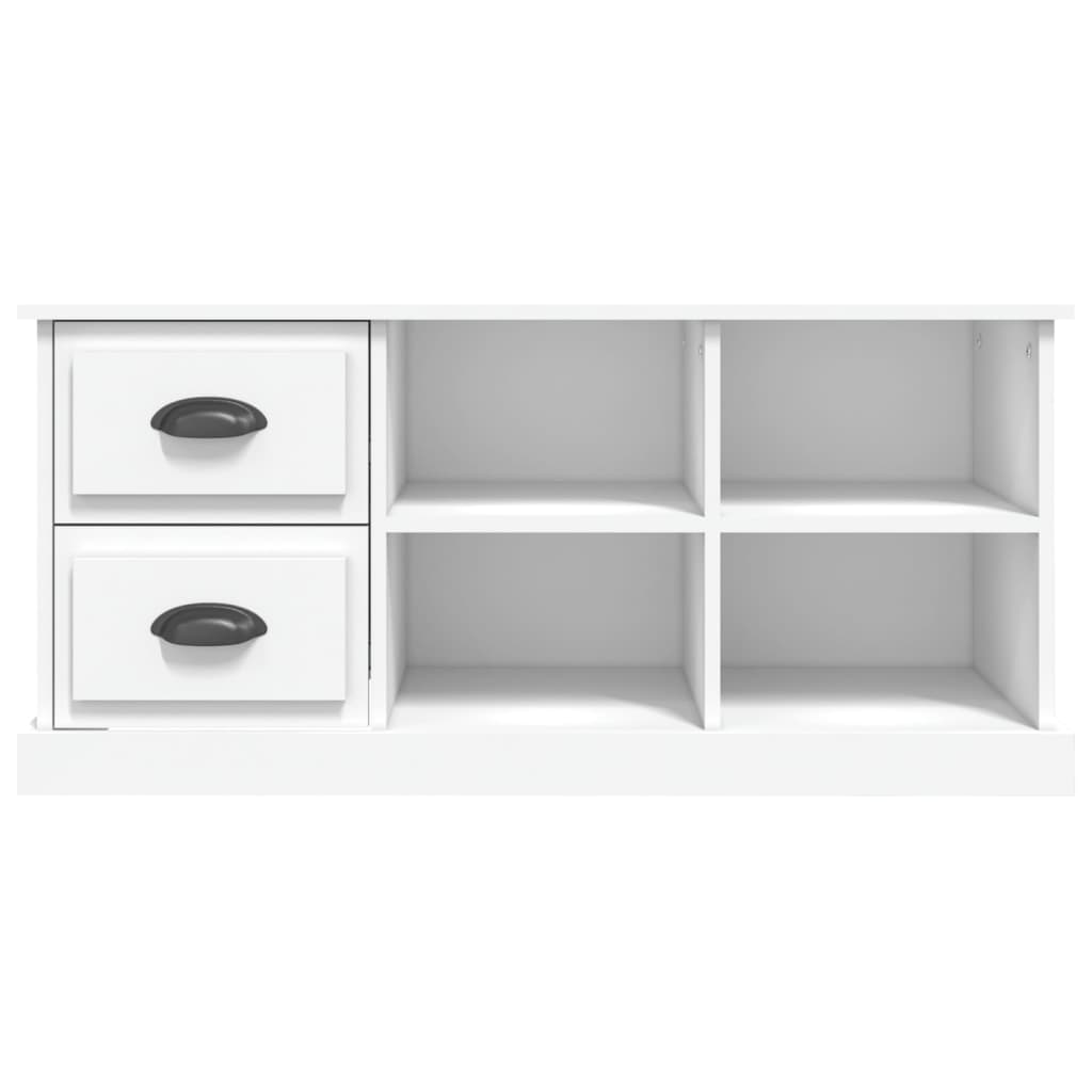 TV-Schrank Weiß 102x35,5x47,5 cm Holzwerkstoff