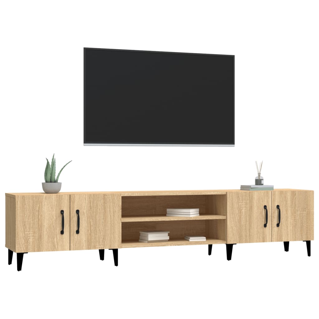 TV-Schrank Sonoma-Eiche 180x31,5x40 cm Holzwerkstoff