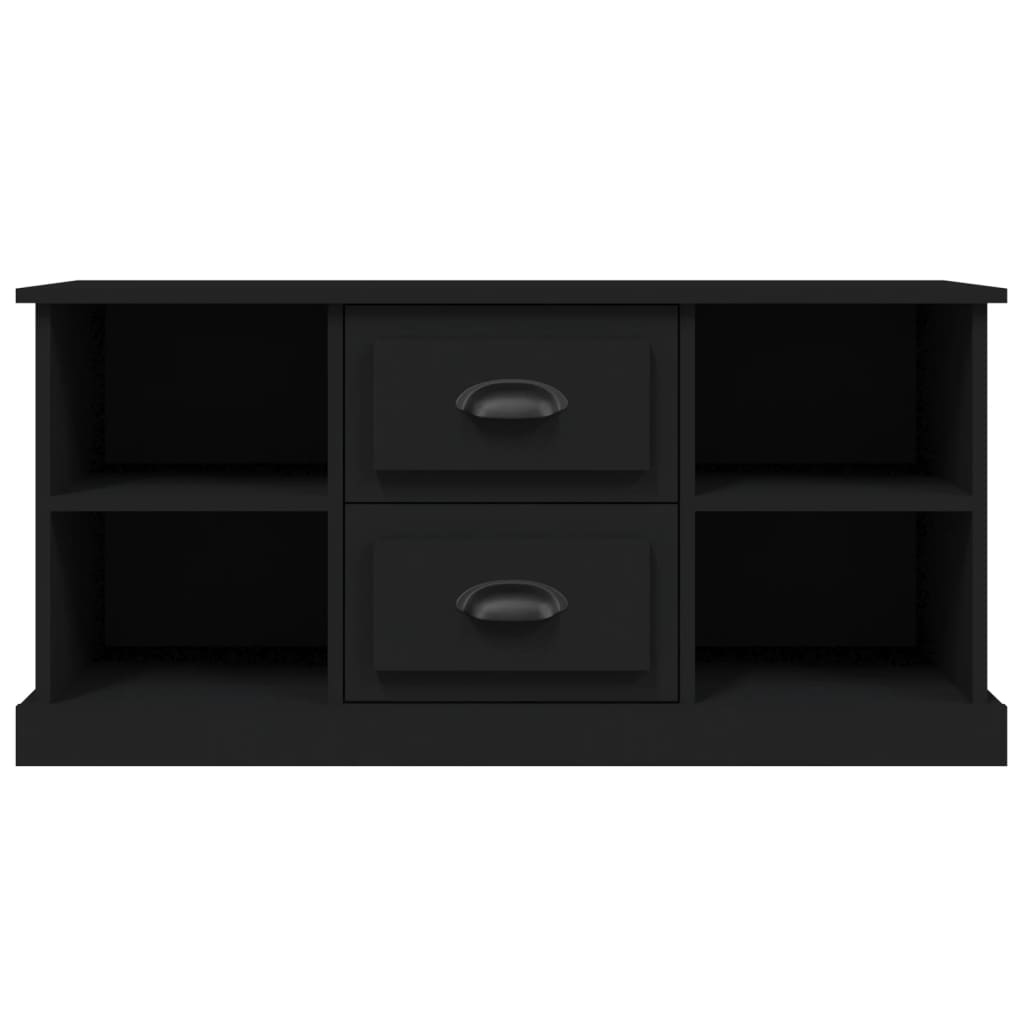 TV-Schrank Schwarz 99,5x35,5x48 cm Holzwerkstoff