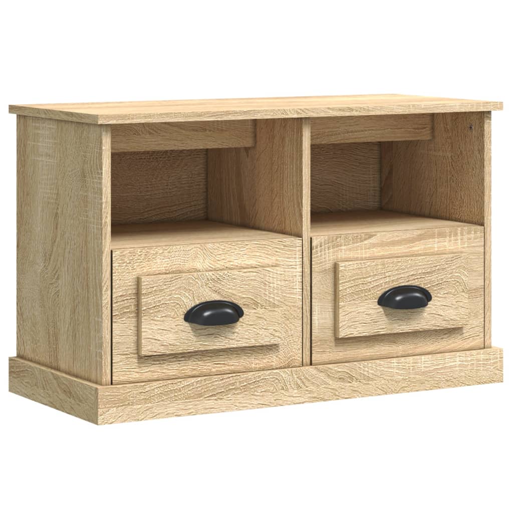 TV-Schrank Sonoma-Eiche 80x35x50 cm Holzwerkstoff