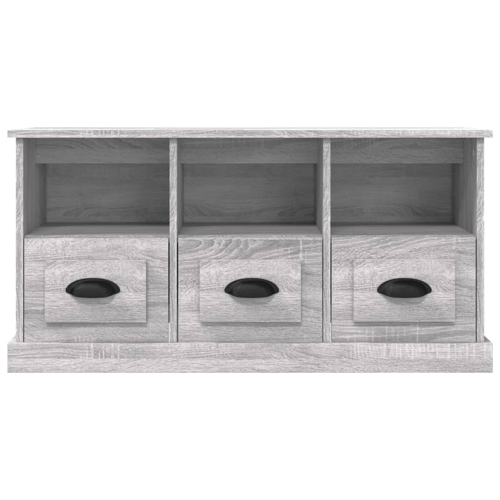 TV-Schrank Grau Sonoma 100x35x50 cm Holzwerkstoff