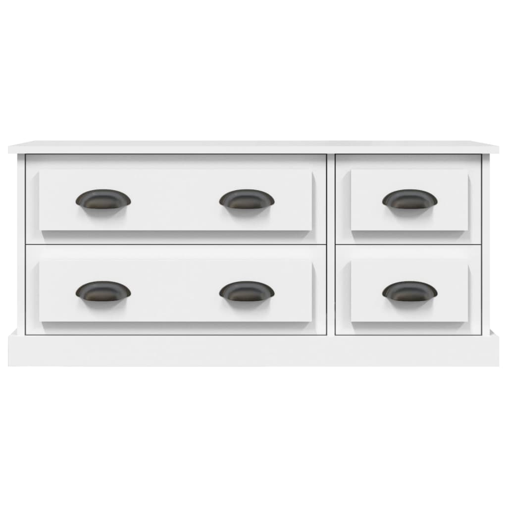 TV-Schrank Weiß 100x35,5x45 cm Holzwerkstoff