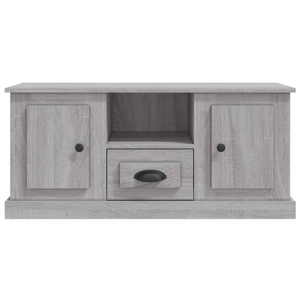 TV-Schrank Grau Sonoma 100x35,5x45 cm Holzwerkstoff