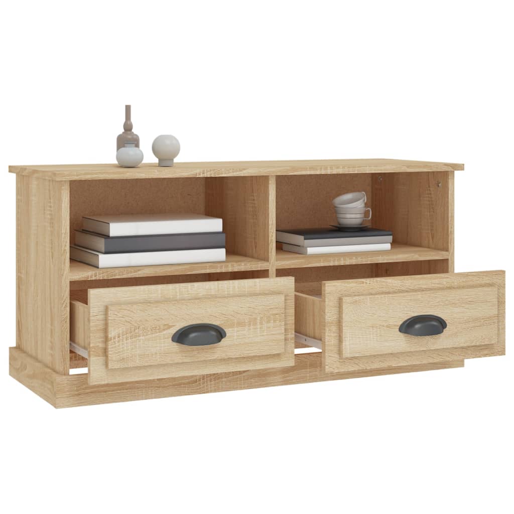 TV-Schrank Sonoma-Eiche 93x35,5x45 cm Holzwerkstoff