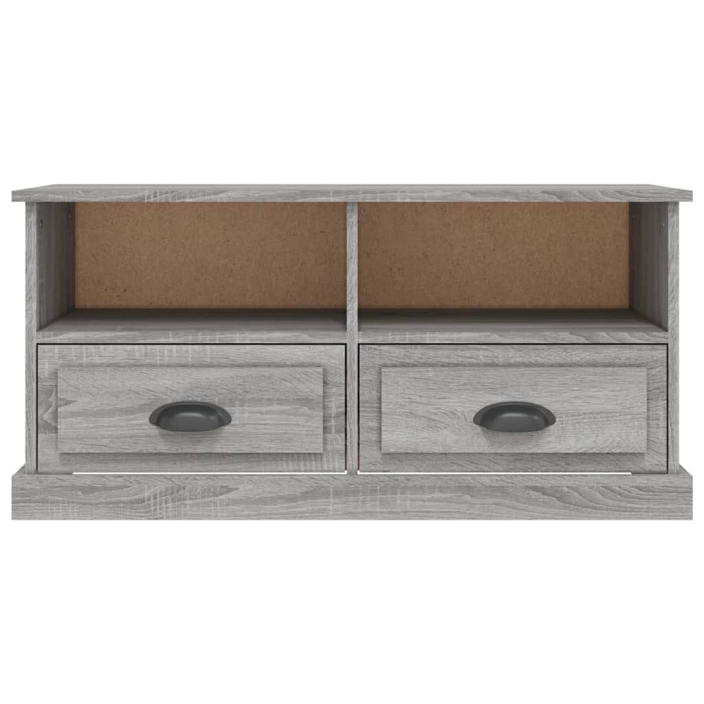 TV-Schrank Grau Sonoma 93x35,5x45 cm Holzwerkstoff