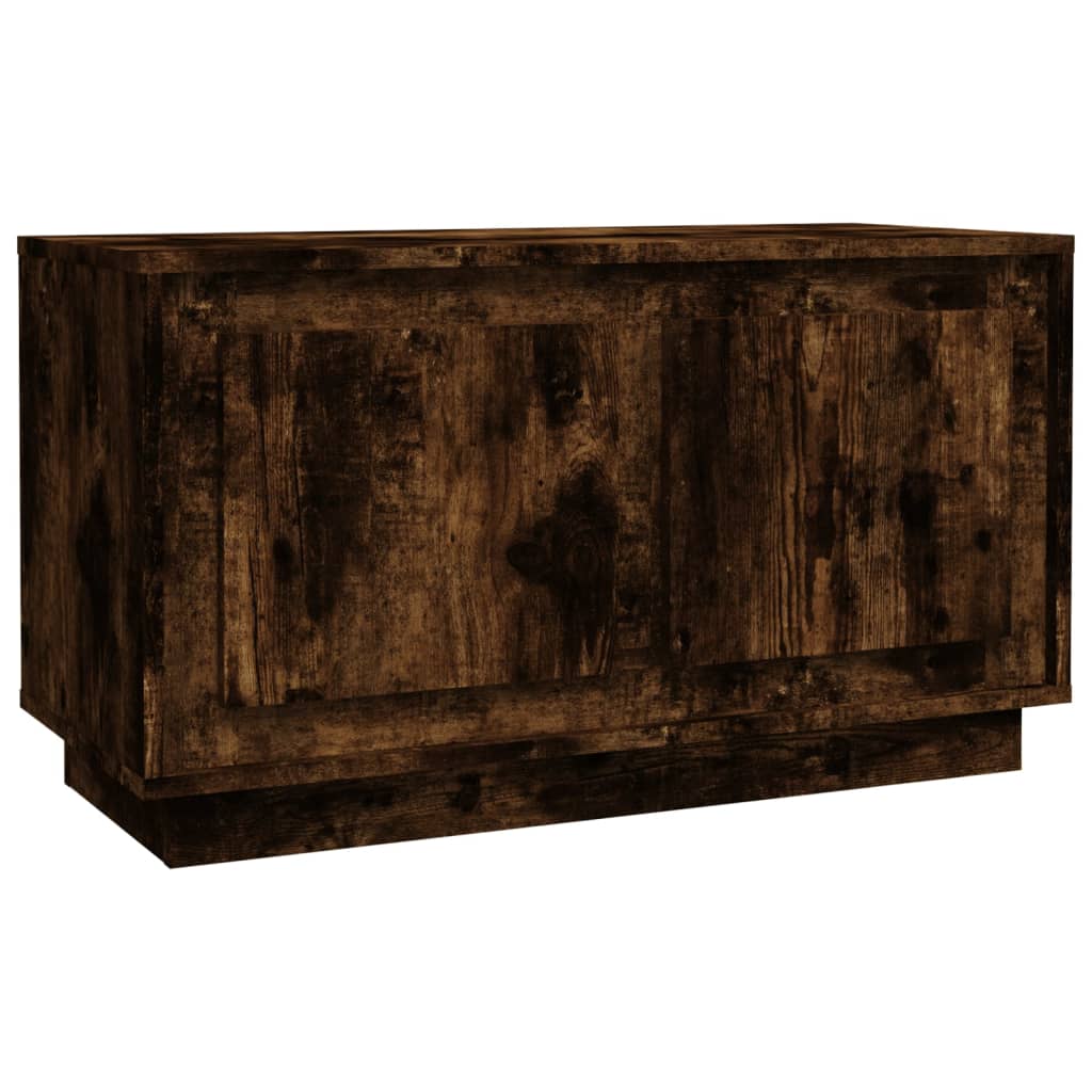 TV-Schrank Räuchereiche 80x35x45 cm Holzwerkstoff