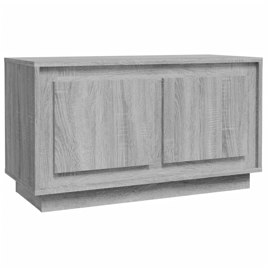 TV-Schrank Grau Sonoma 80x35x45 cm Holzwerkstoff