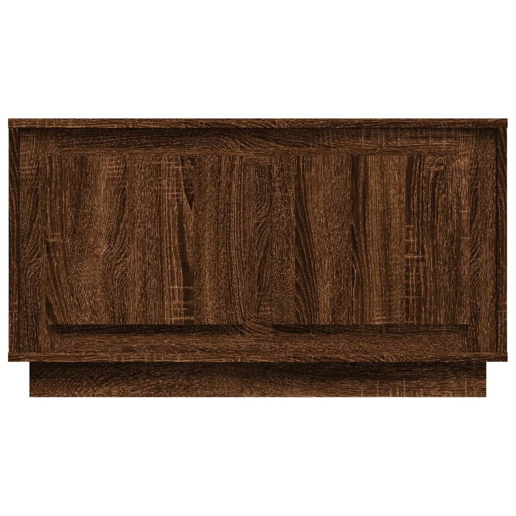 TV-Schrank Braun Eichen-Optik 80x35x45 cm Holzwerkstoff