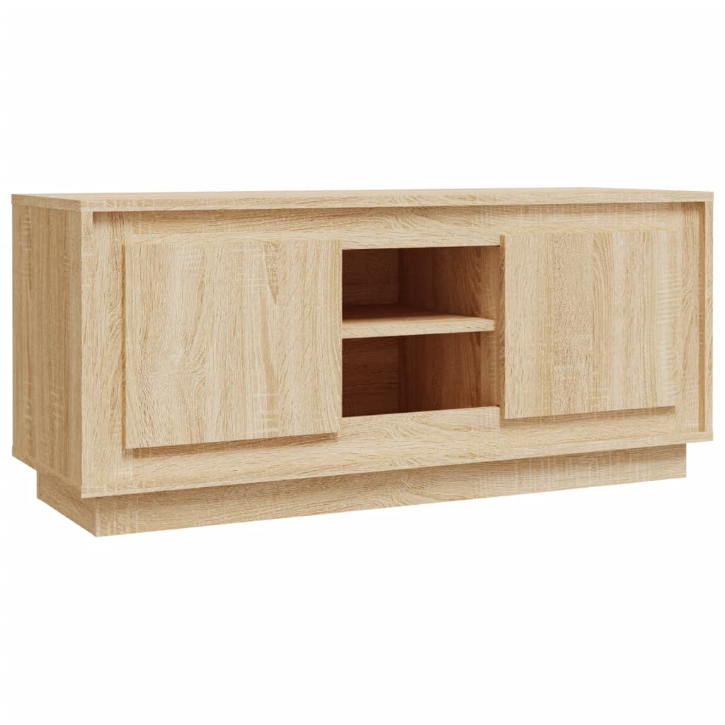 TV-Schrank Sonoma-Eiche 102x35x45 cm Holzwerkstoff